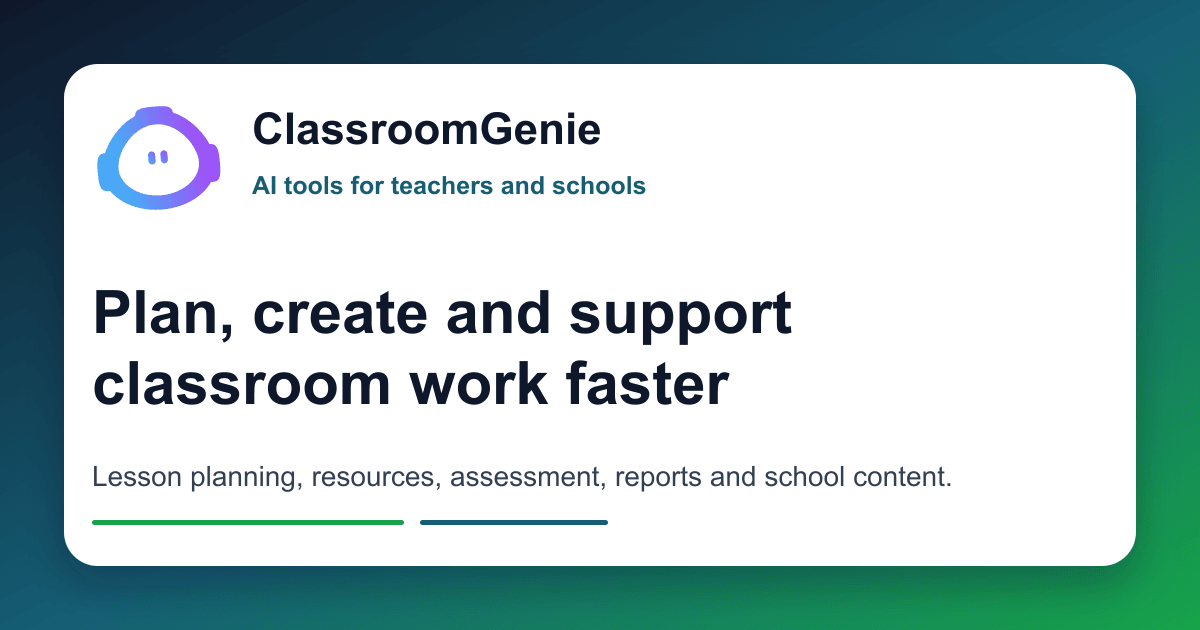 AI Class Assembly Script Writer | ClassroomGenie